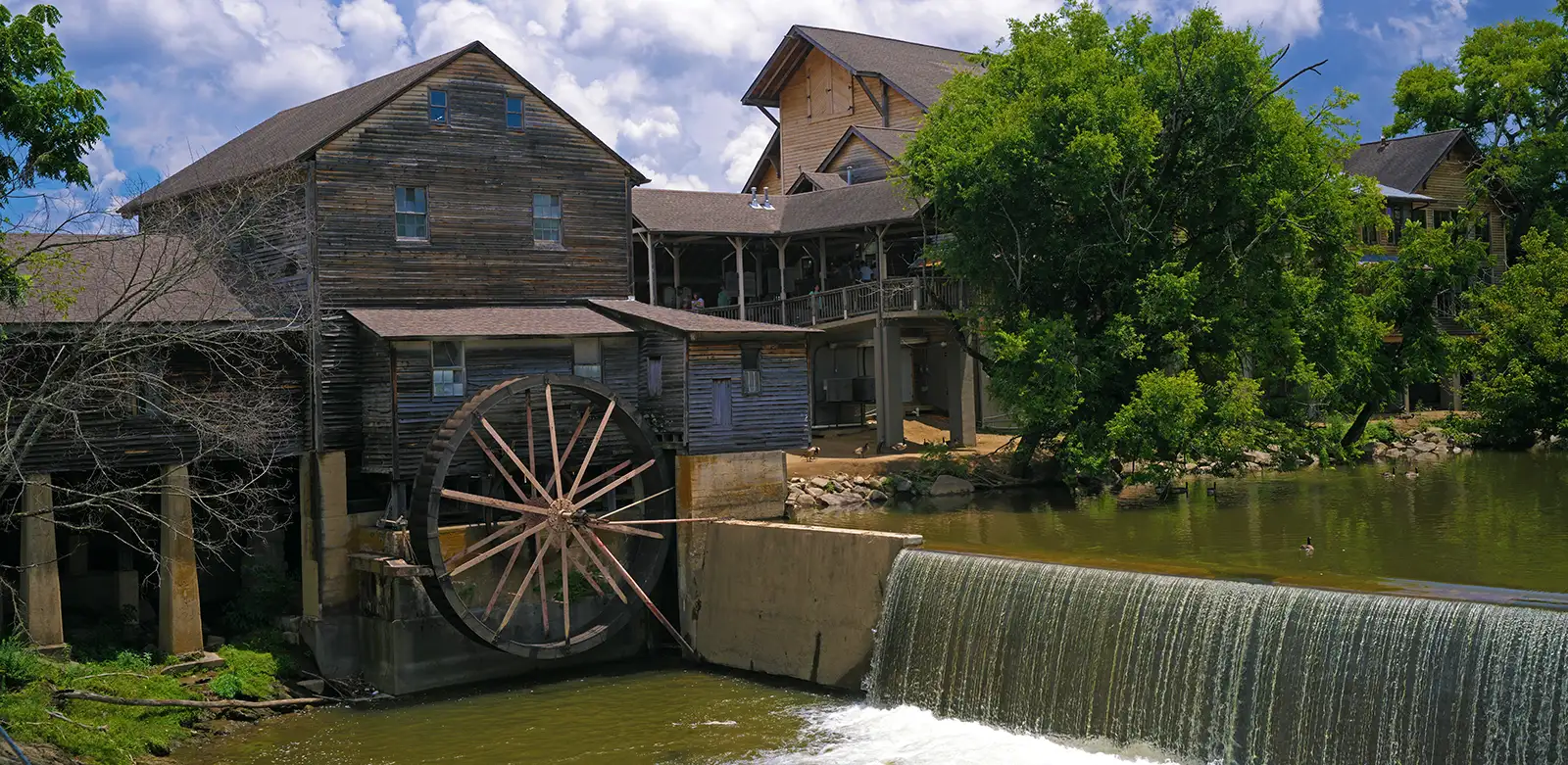 The old mill in Pigeon Forge