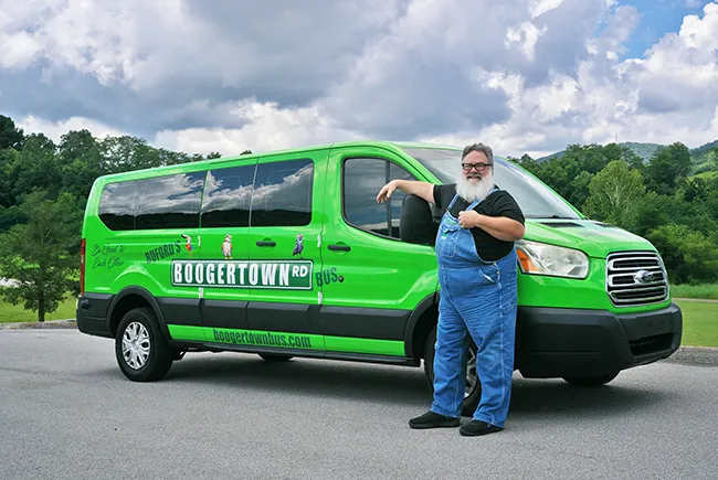 Buford and the green bus